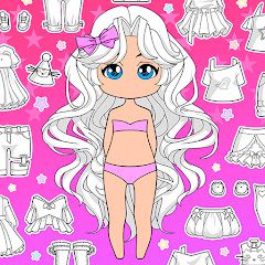 Chibi Doll Dress up & Coloring  APK MOD (UNLOCK/Unlimited Money) Download
