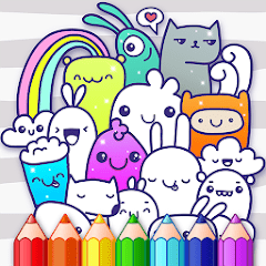 Doodle Coloring Book for Kids  APK MOD (UNLOCK/Unlimited Money) Download