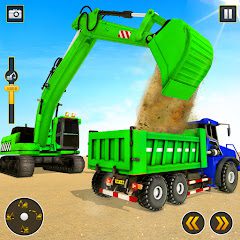 Excavator Construction Games  2.0.16 APK MOD (UNLOCK/Unlimited Money) Download