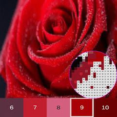 Flower Color By Number, flower coloring pages  2.2 APK MOD (UNLOCK/Unlimited Money) Download