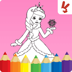 Kids coloring book: Princess  APK MOD (UNLOCK/Unlimited Money) Download