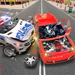 Police Car Game:Car Crash 3d  1.0.8 APK MOD (UNLOCK/Unlimited Money) Download