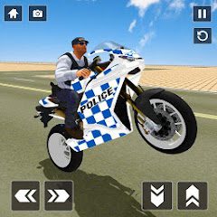 Police Stunt Bike Simulator  APK MOD (UNLOCK/Unlimited Money) Download
