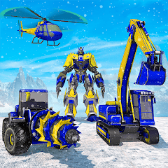 Snow Robot Construction Games  2.35 APK MOD (UNLOCK/Unlimited Money) Download