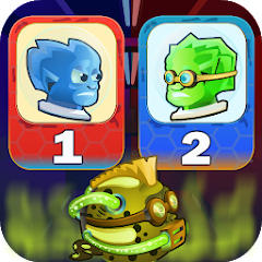 Two Heroes & Monsters (two-player game)  APK MOD (UNLOCK/Unlimited Money) Download