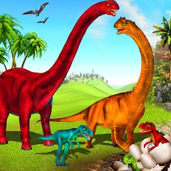 Wild Dino Family Dinosaur Game  APK MOD (UNLOCK/Unlimited Money) Download