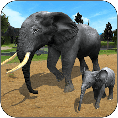 Wild Elephant Family Simulator  APK MOD (UNLOCK/Unlimited Money) Download