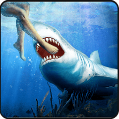 Angry White Shark Attack World  APK MOD (UNLOCK/Unlimited Money) Download