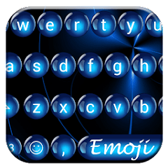 Emoji Keyboard Spheres Blue 10.0 APK MOD (UNLOCK/Unlimited Money) Download