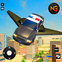 Flying Police Car Driving Game  1.1.1 APK MOD (UNLOCK/Unlimited Money) Download