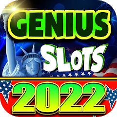 Genius Slots Vegas Casino Game  APK MOD (UNLOCK/Unlimited Money) Download
