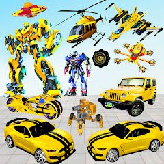 Jet Robot Car :Robot Car Games  1.20 APK MOD (UNLOCK/Unlimited Money) Download