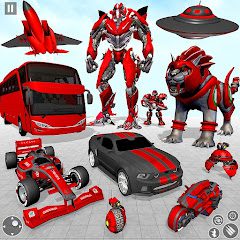 Lion Robot Car Game:Robot Game  2.7 APK MOD (UNLOCK/Unlimited Money) Download