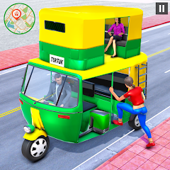 Offroad Tuk Tuk Auto Rickshaw  5.1 APK MOD (UNLOCK/Unlimited Money) Download