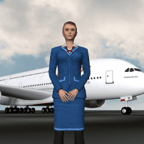 Airport Hostess Air Staff 3.1 APK MOD (UNLOCK/Unlimited Money) Download