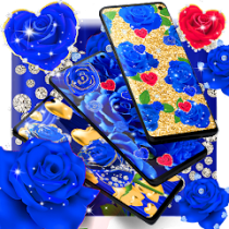 Blue golden rose wallpapers 22.5 APK MOD (UNLOCK/Unlimited Money) Download