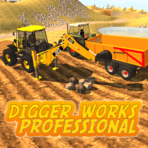 Digger Works Professional  1.2 APK MOD (UNLOCK/Unlimited Money) Download