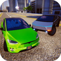 Electric Car Simulator: Tesla  APK MOD (UNLOCK/Unlimited Money) Download