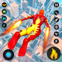 Fire Hero Robot Superhero Game  2.17 APK MOD (UNLOCK/Unlimited Money) Download