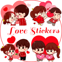 Love Stickers Cute Couple  APK MOD (UNLOCK/Unlimited Money) Download