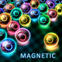 Magnetic Balls: Neon 1.438 APK MOD (UNLOCK/Unlimited Money) Download