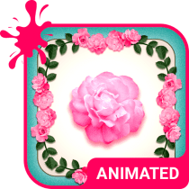 Pink Roses Animated Keyboard + 5.5.2 APK MOD (UNLOCK/Unlimited Money) Download