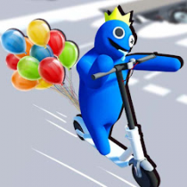 Rainbow monsters: Scooter Taxi  1.5.5 APK MOD (UNLOCK/Unlimited Money) Download