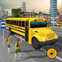 School Bus Driving Game  1.3.7 APK MOD (UNLOCK/Unlimited Money) Download