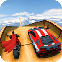 Superhero Car Stunt GT Racing  1.7 APK MOD (UNLOCK/Unlimited Money) Download