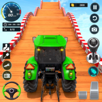 Tractor Stunt: GT Mega Ramp 3D  2.3 APK MOD (UNLOCK/Unlimited Money) Download