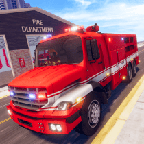 911 Rescue Fire Truck Games 3D  1.0.7 APK MOD (UNLOCK/Unlimited Money) Download
