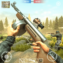 Gun Shooter Offline Game WW2:  0.1.2 APK MOD (UNLOCK/Unlimited Money) Download