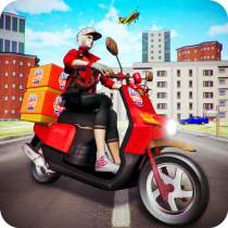 Pizza Delivery Boy：Bike Games 3.0 APK MOD (UNLOCK/Unlimited Money) Download