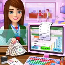 School Cashier Games For Girls  3.0.8 APK MOD (UNLOCK/Unlimited Money) Download