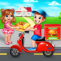 Cooking Burger Delivery Game 2.7.2 APK MOD (UNLOCK/Unlimited Money) Download