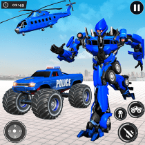 US Police Monster Truck Robot 4.5 APK MOD (UNLOCK/Unlimited Money) Download