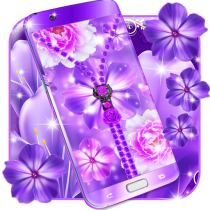 Violet zipper lock screen 7.5 APK MOD (UNLOCK/Unlimited Money) Download