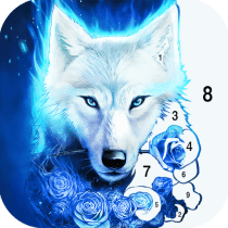 Wolf Coloring,Paint by numbers  1.0.56 APK MOD (UNLOCK/Unlimited Money) Download