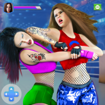 Angry Girl Ring Wrestling Game  1.8 APK MOD (UNLOCK/Unlimited Money) Download