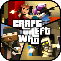 Craft Theft War: Shooter Game 1.2.2 APK MOD (UNLOCK/Unlimited Money) Download