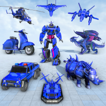 Rhino Robot Car Transform Game 4.9 APK MOD (UNLOCK/Unlimited Money) Download