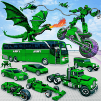 Army Bus Dragon Robot Car Game  2.5 APK MOD (UNLOCK/Unlimited Money) Download