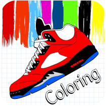 Basketball Shoes Coloring Book  9 APK MOD (UNLOCK/Unlimited Money) Download