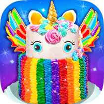 Rainbow Unicorn Cake 1.1.1 APK MOD (UNLOCK/Unlimited Money) Download